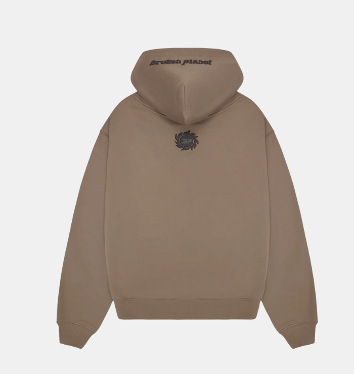 Broken Planet Market Cinder Brown Off The Grid Hoodie