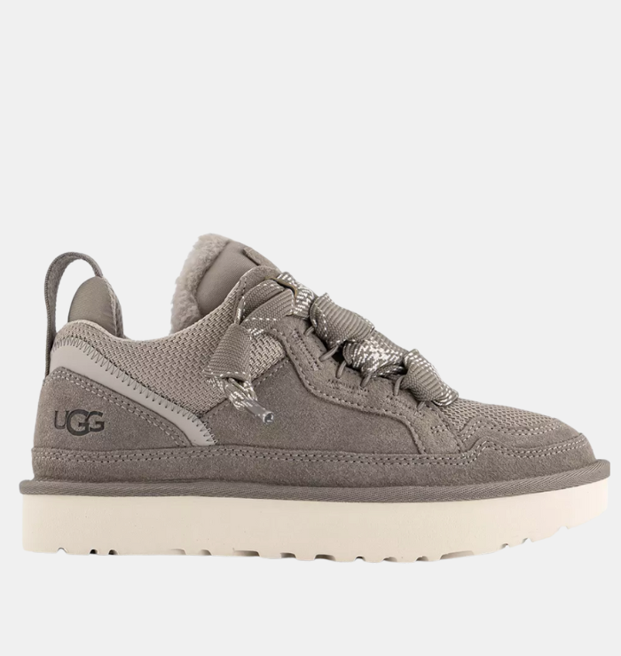 UGG Lowmel Lace Up Trainer Smoke Plume