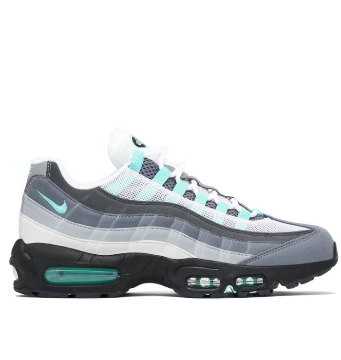 Nike Air Max 95 Hyper Turquoise side view