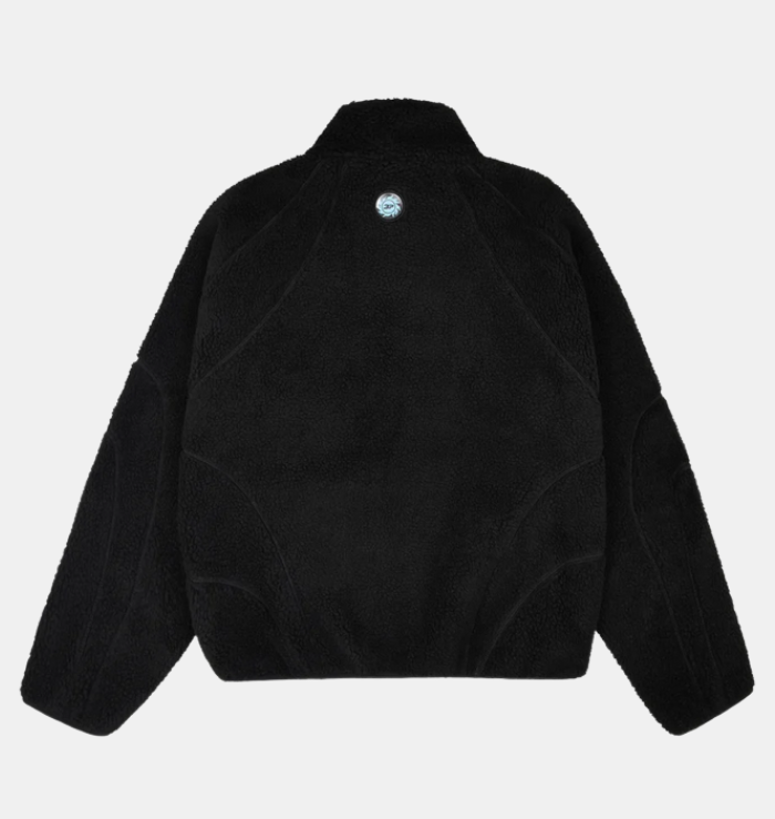 Broken Planet Market Midnight Black Polar Fleece