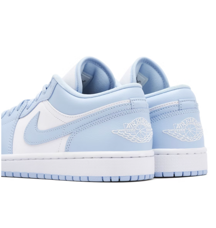 Nike Air Jordan 1 Low 'Aluminum' (W) back view