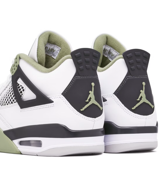 Nike Air Jordan 4 Retro 'Seafoam' (W) back view