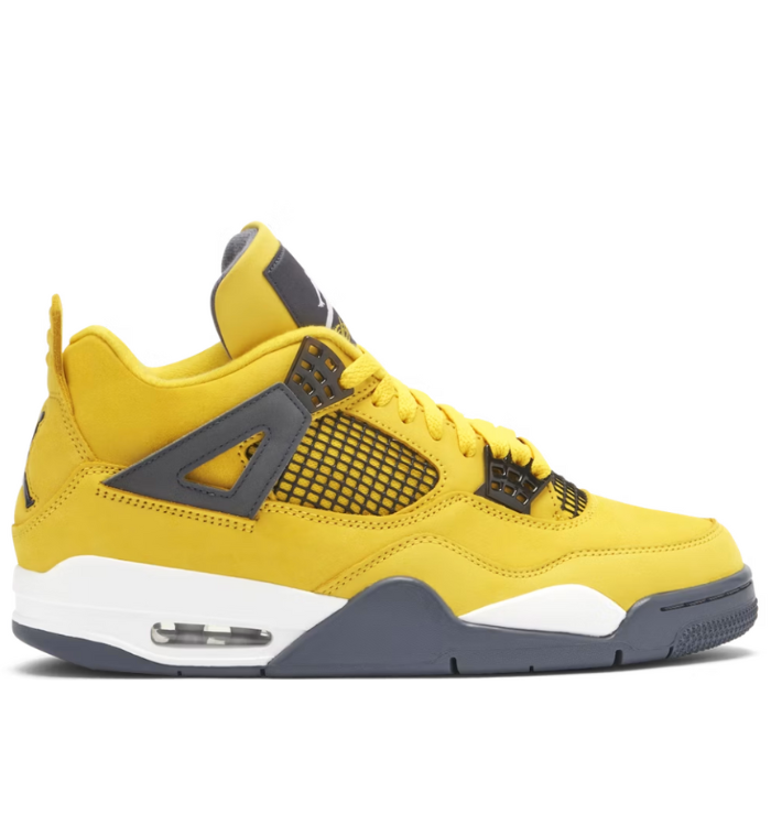 Nike Air Jordan 4 Retro 'Lightning' side view