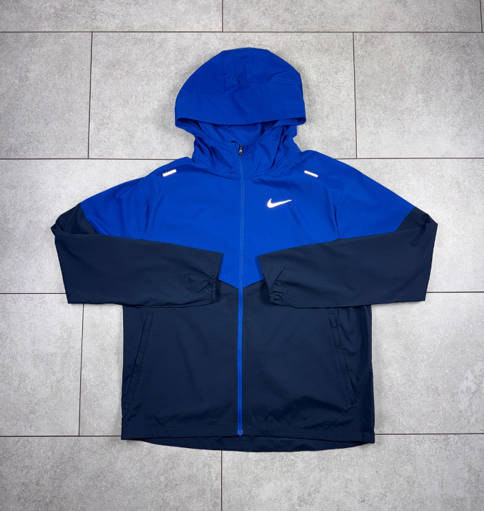 Nike Royal Blue Windrunner Jacket & Grey Short Set