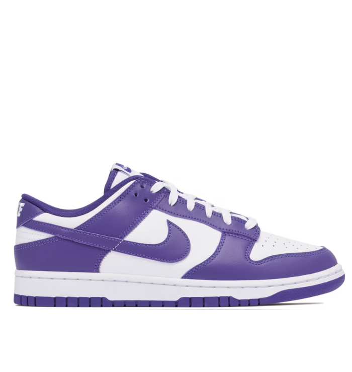 Nike Dunk Low 'Championship Court Purple' side view