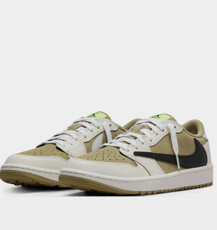 Nike Air Jordan 1 Low X Travis Scott Golf Neutral Olive