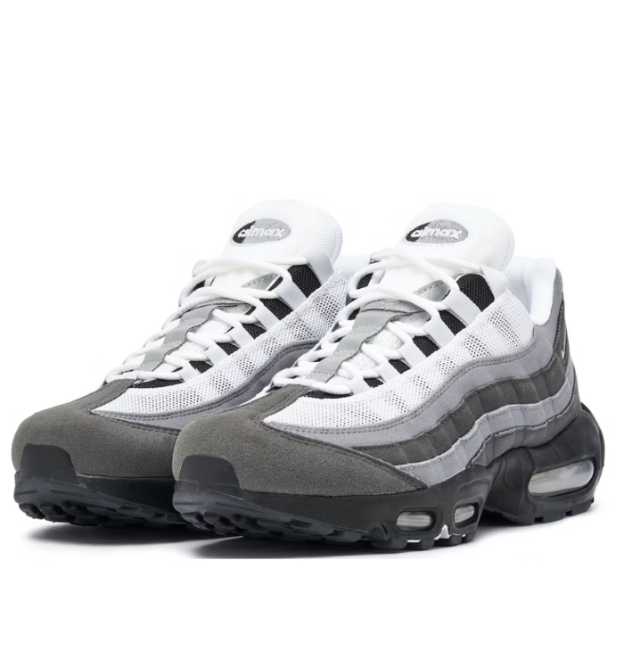 Nike Air Max 95 Jewel Swoosh Grey front side view
