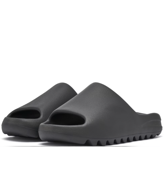 Adidas Yeezy Slide 'Onyx' front side view