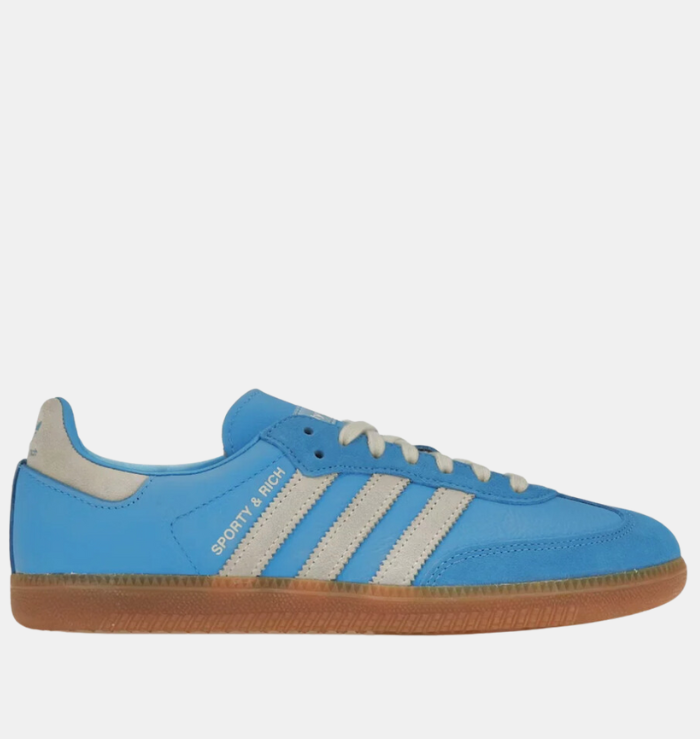 Adidas x Sporty & Rich Samba OG Blue Grey