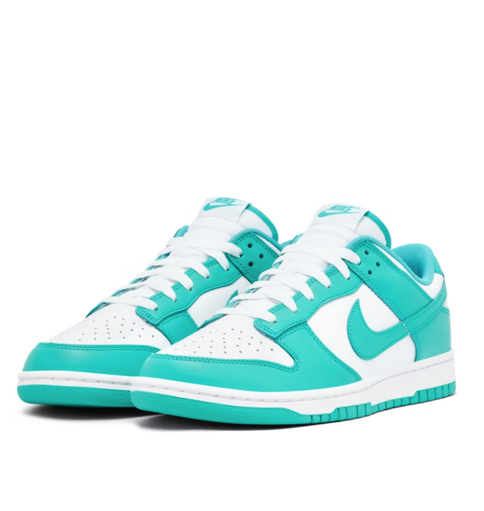 Nike Dunk Low 'Clear Jade'. front side view