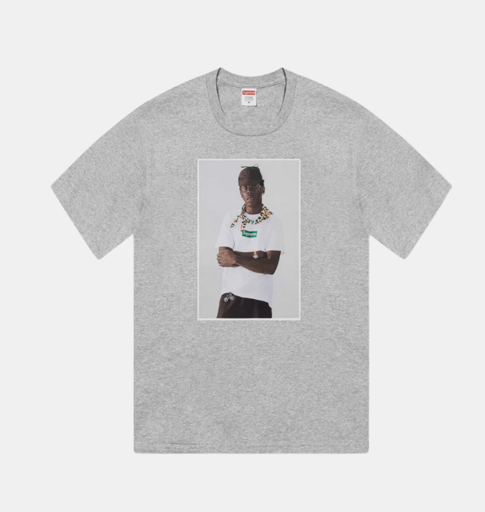 Supreme Tyler The Creator Heather Grey T-Shirt