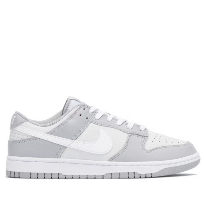 Nike Dunk Low 'Two Tone Wolf Grey' (side view)