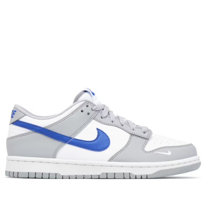 Nike Dunk Low 'Wolf Grey Royal' (GS) side view