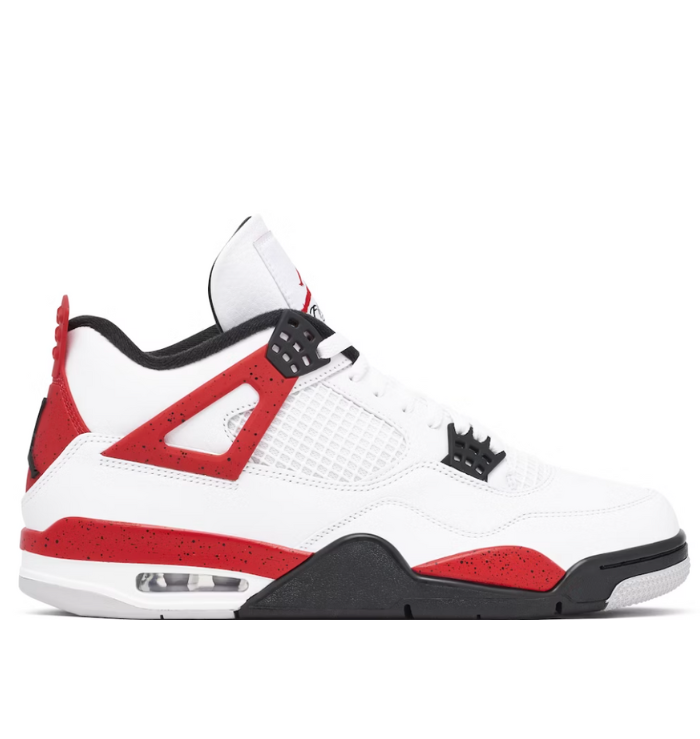 Nike Air Jordan 4 Retro 'Red Cement'. side view