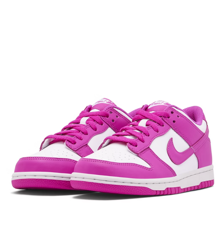 Nike Dunk Low 'Active Fuchsia' (GS) (front side view)