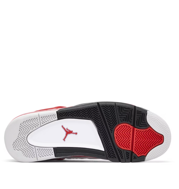 Nike Air Jordan 4 Retro 'Red Cement' bottom sole