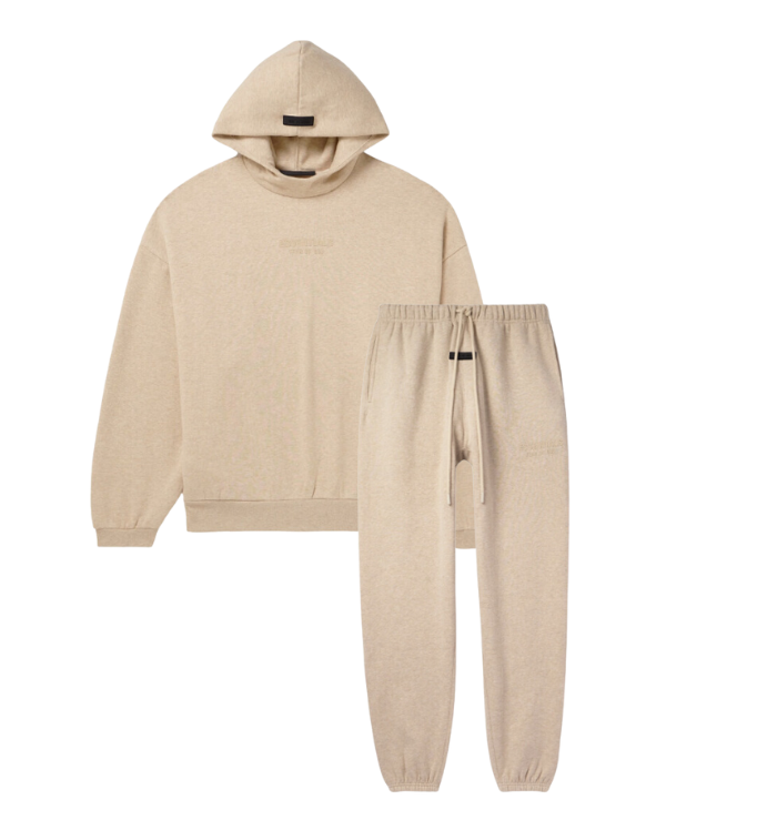 Fear of God Essentials Gold Heather Tracksuit (FW23)