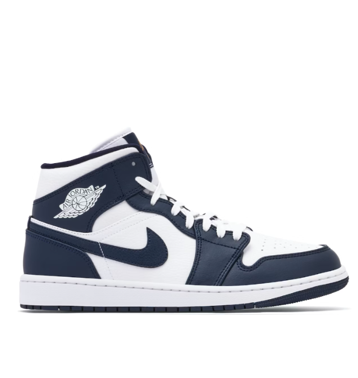 Nike Air Jordan 1 Mid 'Obsidian' SIDE VIEW