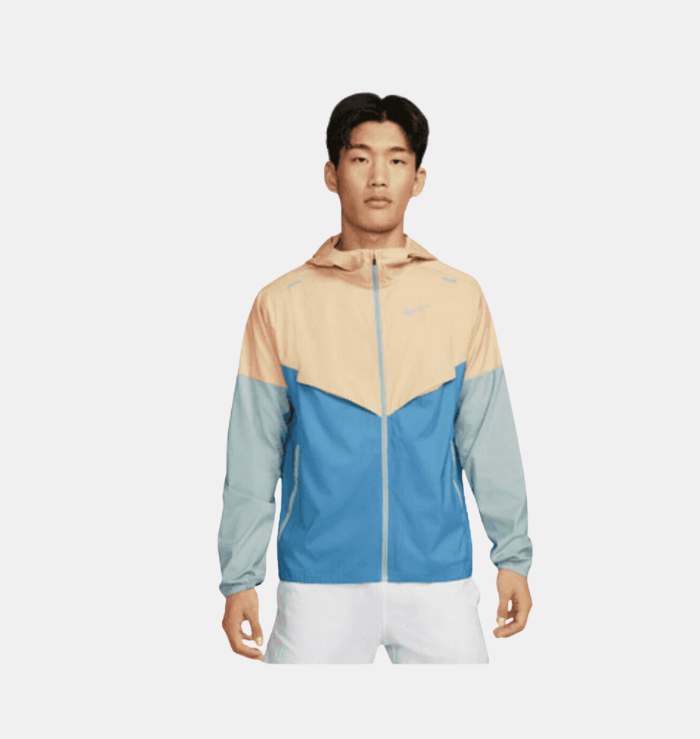 Nike Beige/Blue Windrunner Jacket