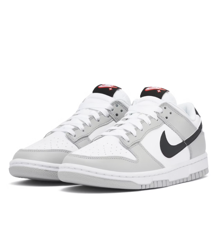 Nike Dunk Low SE 'Lottery Pack Grey Fog Jackpot' (front side view)