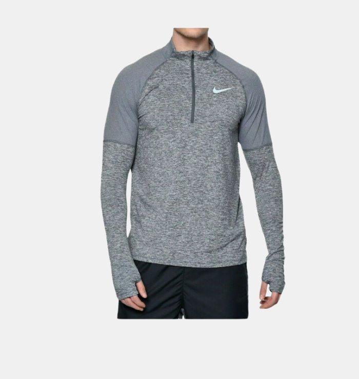Nike Therma 1/4 Zip Top Grey