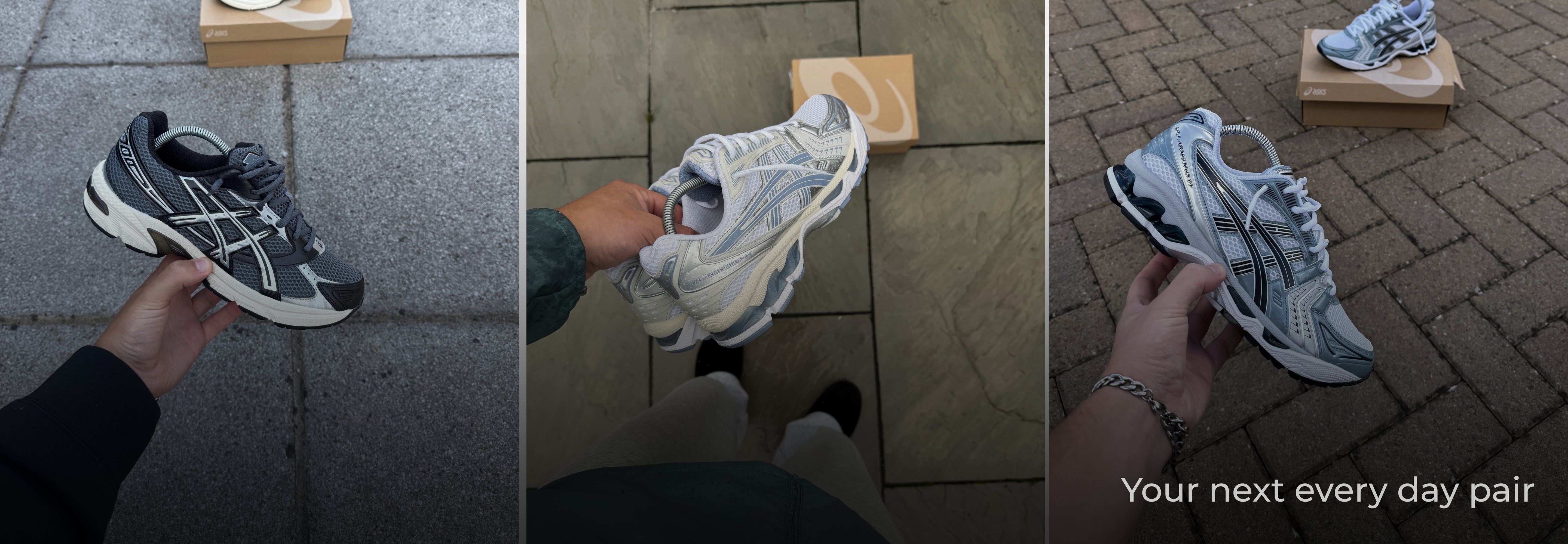 ASICS trainers styled for everyday wear at Forever Sourcing