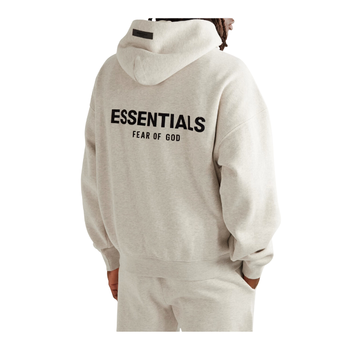 fear of god hoodie white