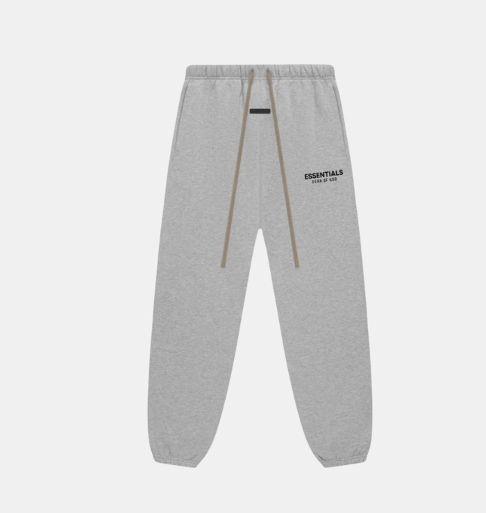 Fear of God Essentials Sweatpants Light Heather Grey FW24 product image