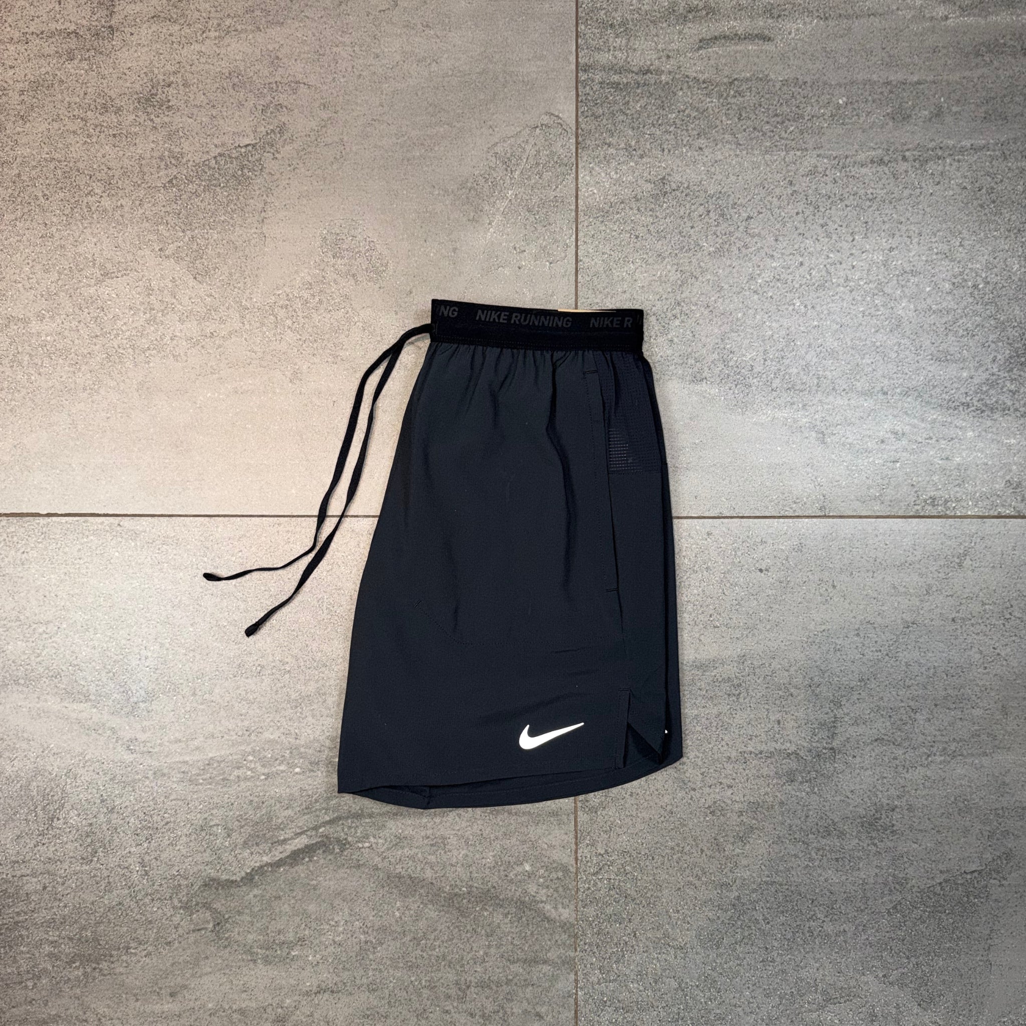 Nike Flex Stride men's running shorts in Black