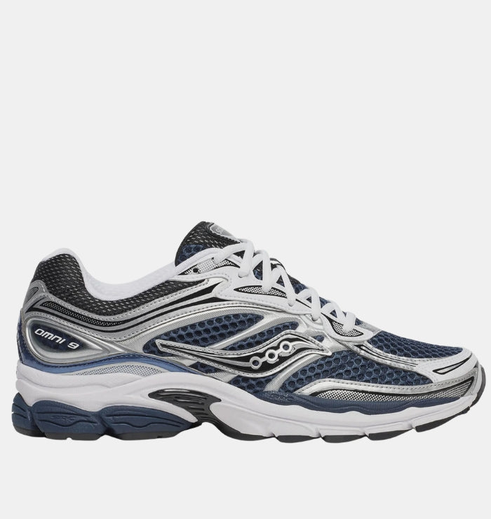 Saucony ProGrid Omni 9 Deep Navy side profile