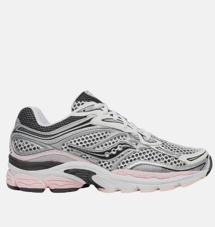 Saucony ProGrid Omni 9 Silver Pink side profile